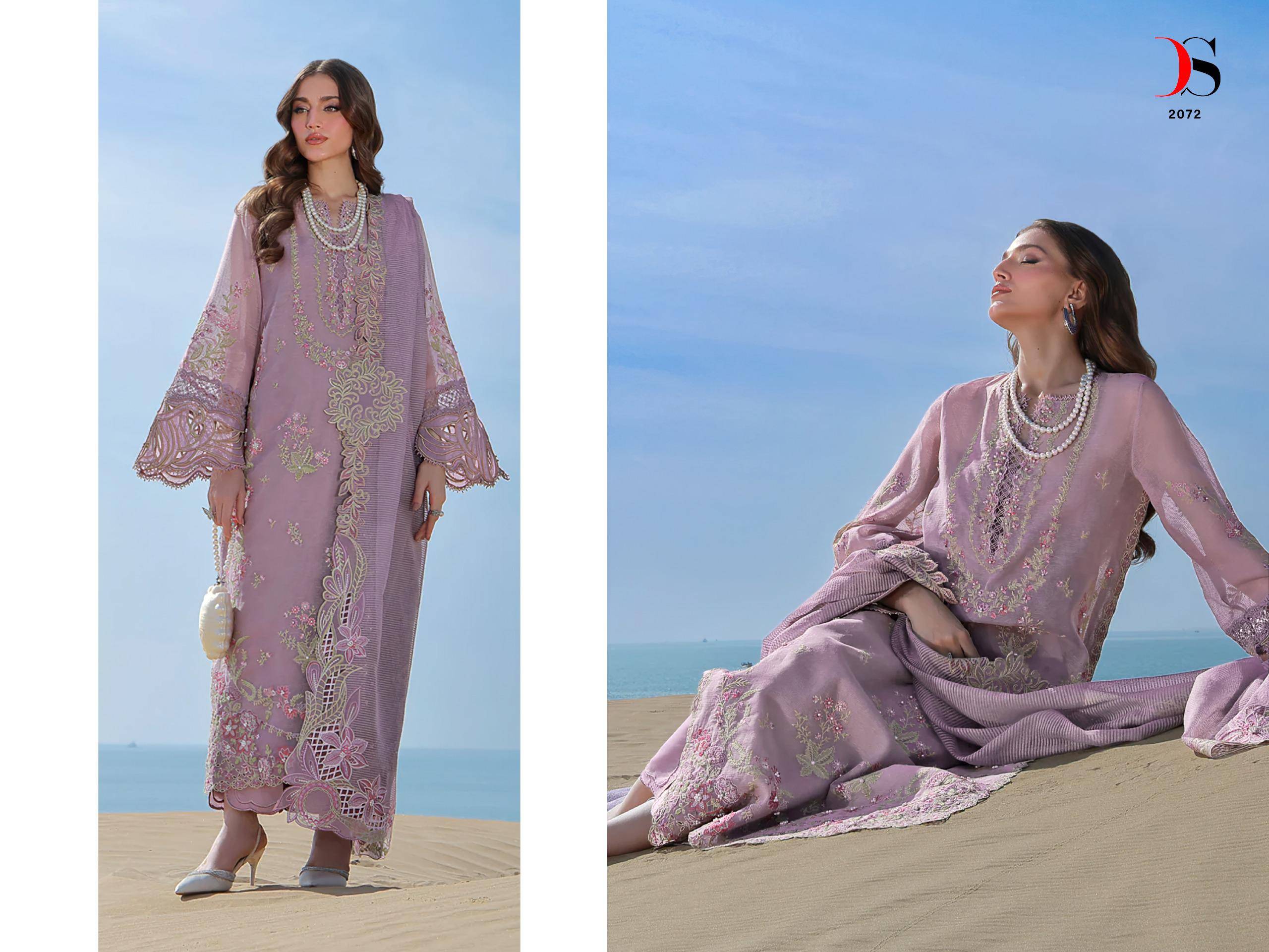 RANGRASIYA vol-6  by  DEEPSY SUITS 2071 To 2076 Series Beautiful Pakistani Suits Wear Pure Cotton Dresses At Wholesale Price
